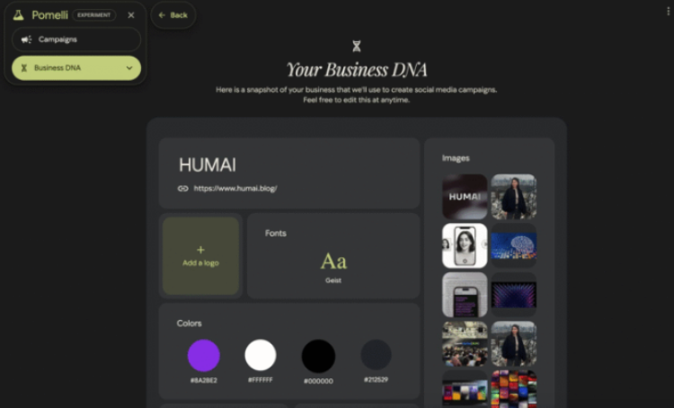 Business DNA Builder for Consistent Messaging