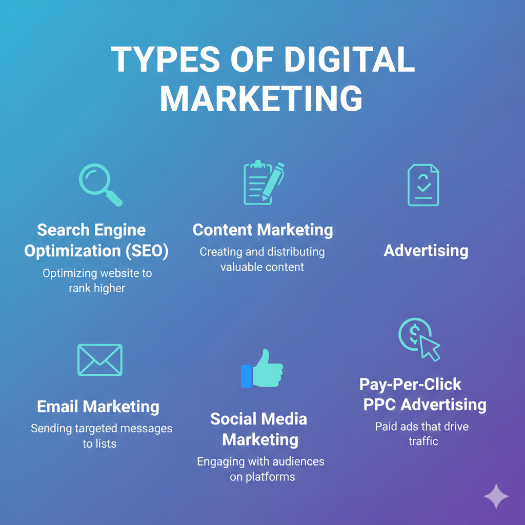 Types of Digital Marketing