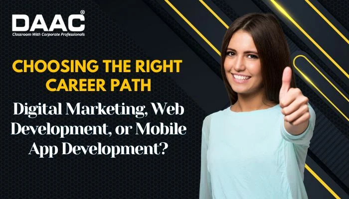 Introduction of Digital Marketing, Web Development, and Mobile App Development