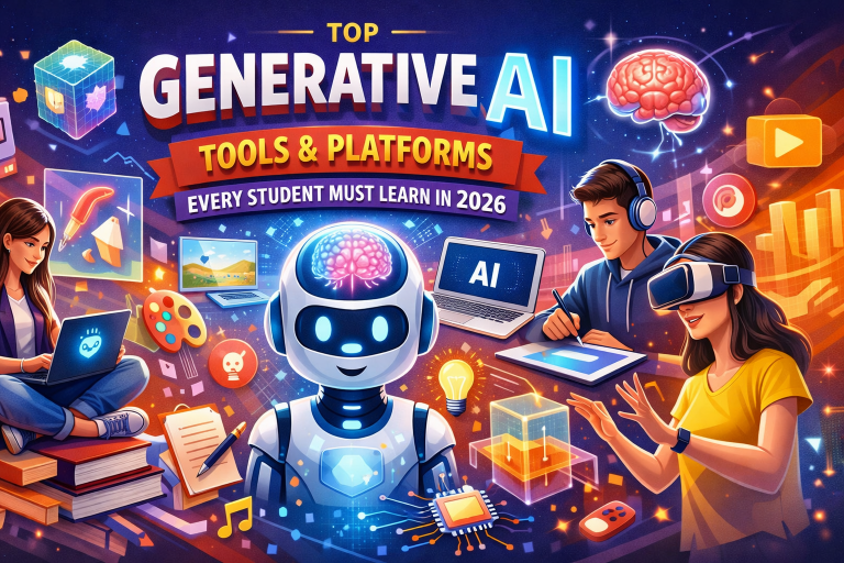 Top Generative AI Tools & Platforms Every Student Must Learn in 2026