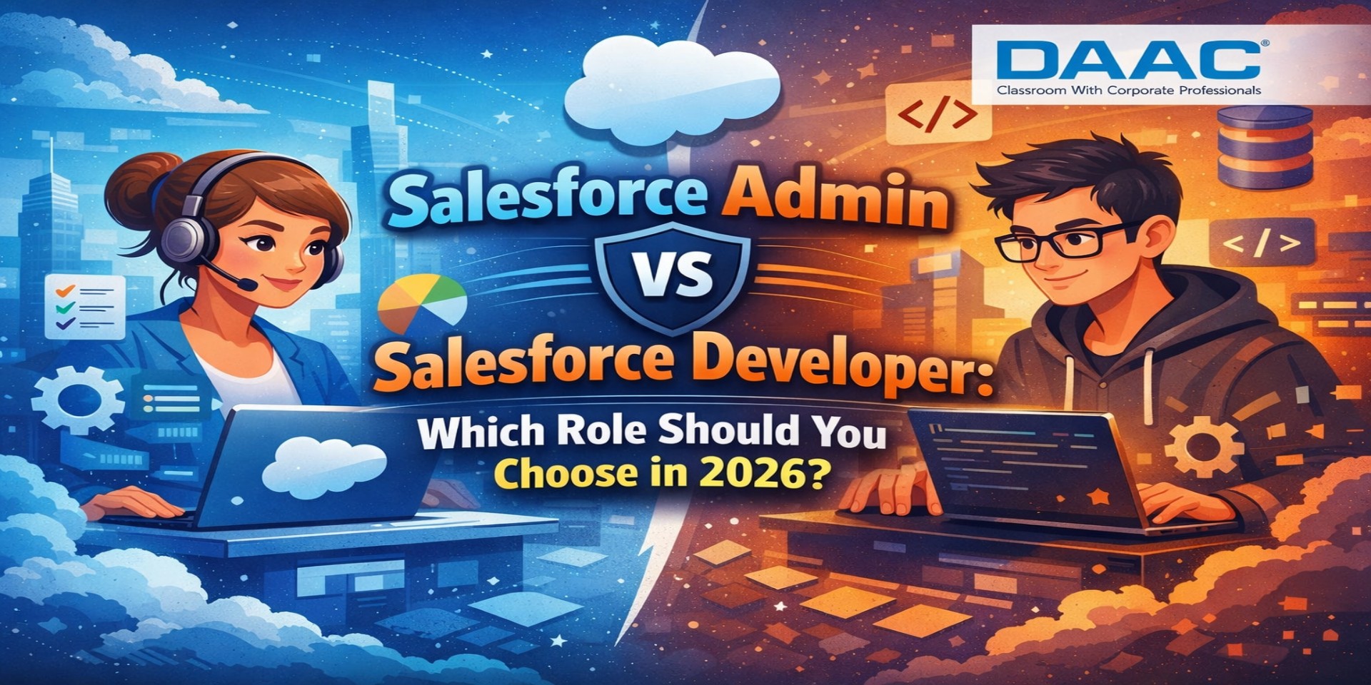 Salesforce Admin vs Salesforce Developer: Which Role Should You Choose in 2026?