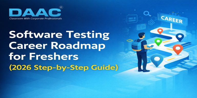 Software Testing Career Roadmap for Freshers (2026 Step-by-Step Guide)