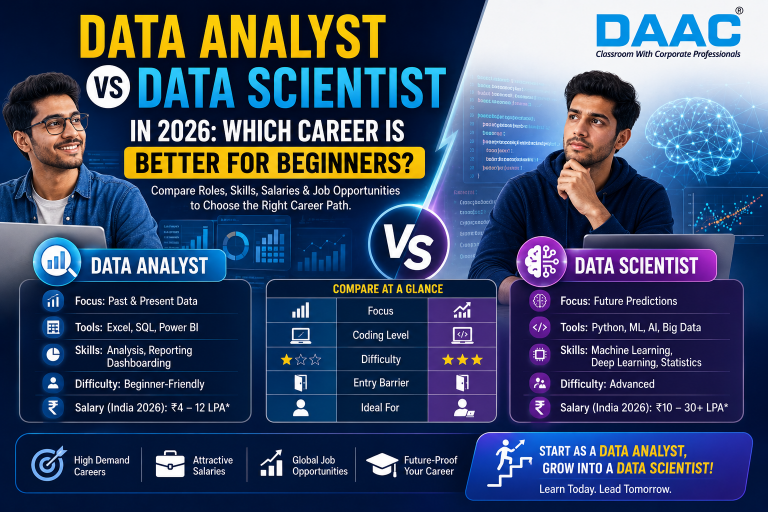 Data Analyst vs Data Scientist in 2026: Which Career is Better for Beginners?