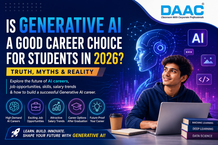 Is Generative AI a Good Career Choice for Students in 2026? (Truth, Myths & Reality)
