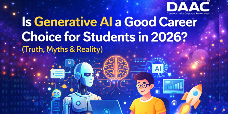 Is Generative AI a Good Career Choice for Students in 2026? (Truth, Myths & Reality)