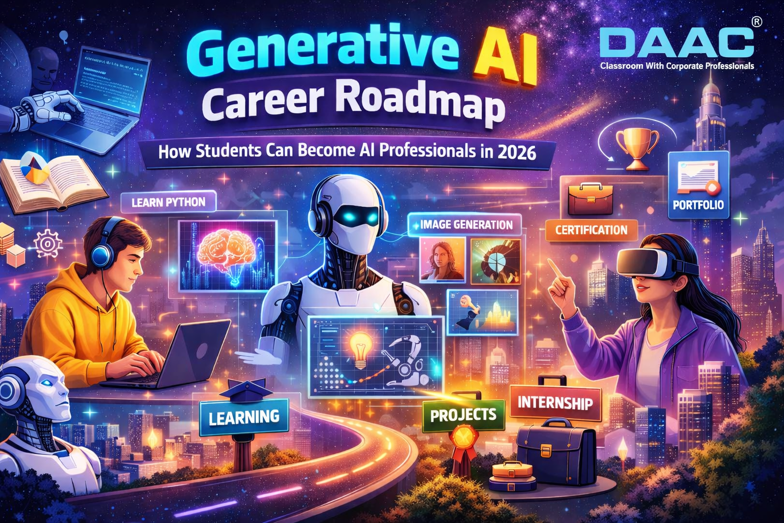Generative AI Career Roadmap: How Students Can Become AI Professionals in 2026