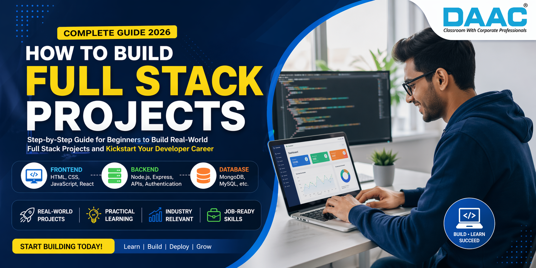 How to Build Full Stack Projects (Complete Guide for Beginners in 2026)