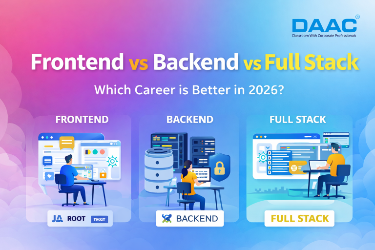 Frontend vs Backend vs Full Stack: Which Career is Better in 2026?